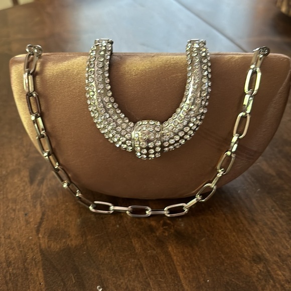 Gold and Rhinestone Clutch - Picture 5 of 10